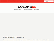 Tablet Screenshot of brandcolumbus.com